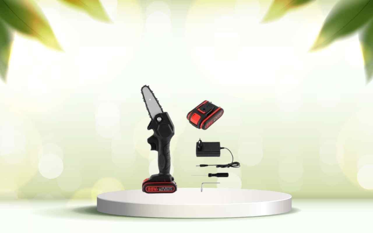 Scopri la mini motosega a batteria: pota e taglia con facilità ogni giorno