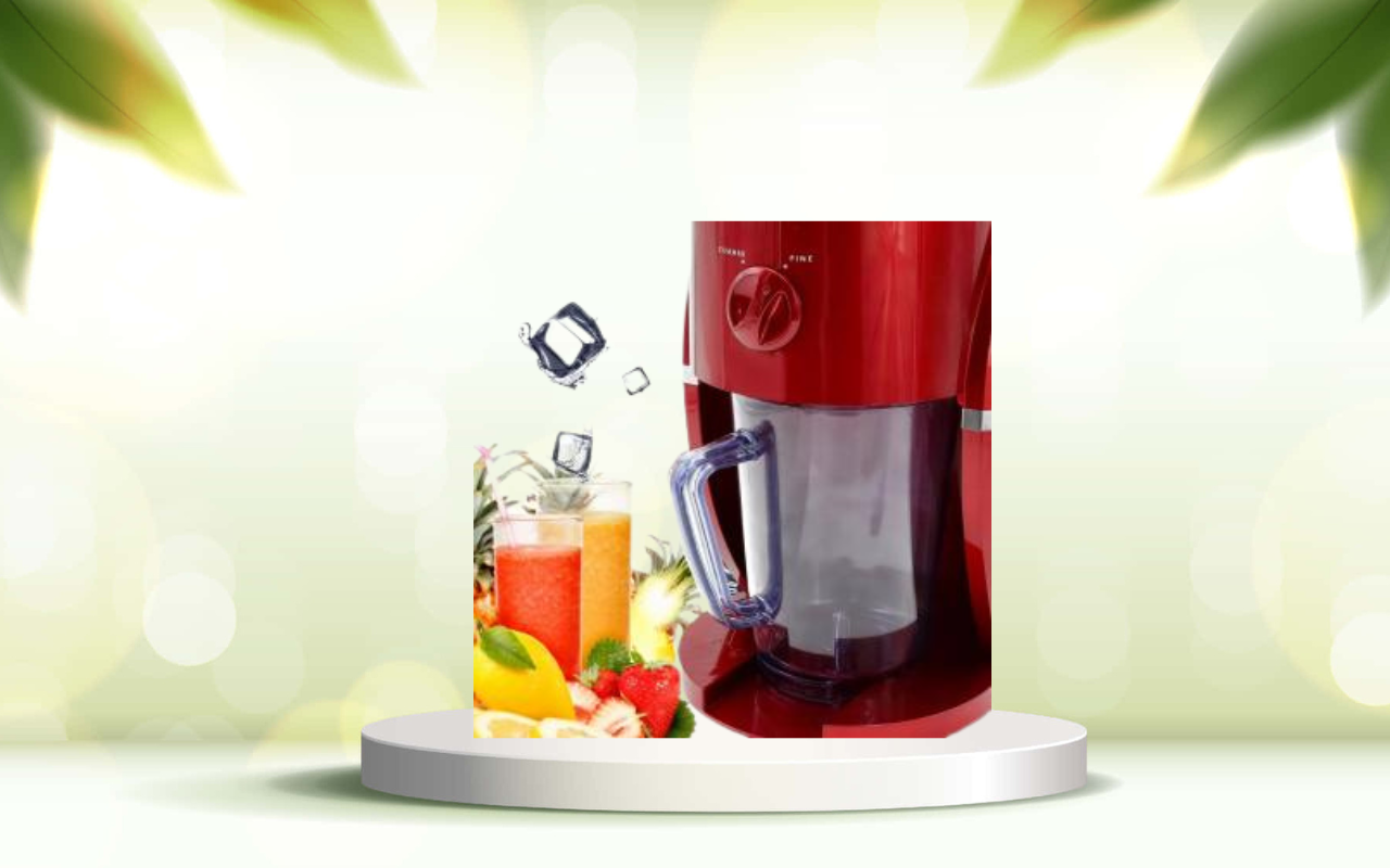 Scopri il tritaghiaccio elettrico in acciaio: prepara cocktail perfetti in casa